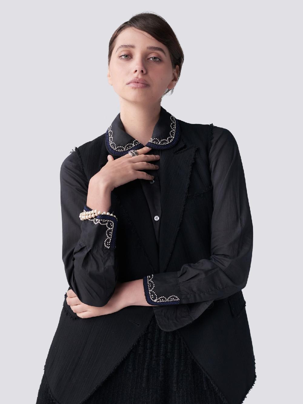 jupe by jackie Nellie - Black 100% Swiss cotton voile