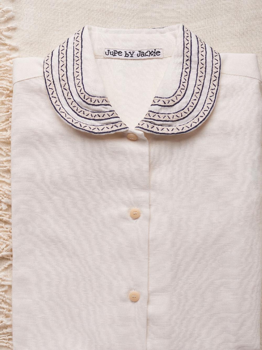 Jupe By Jackie Neuve - (Off) White 100% Linen