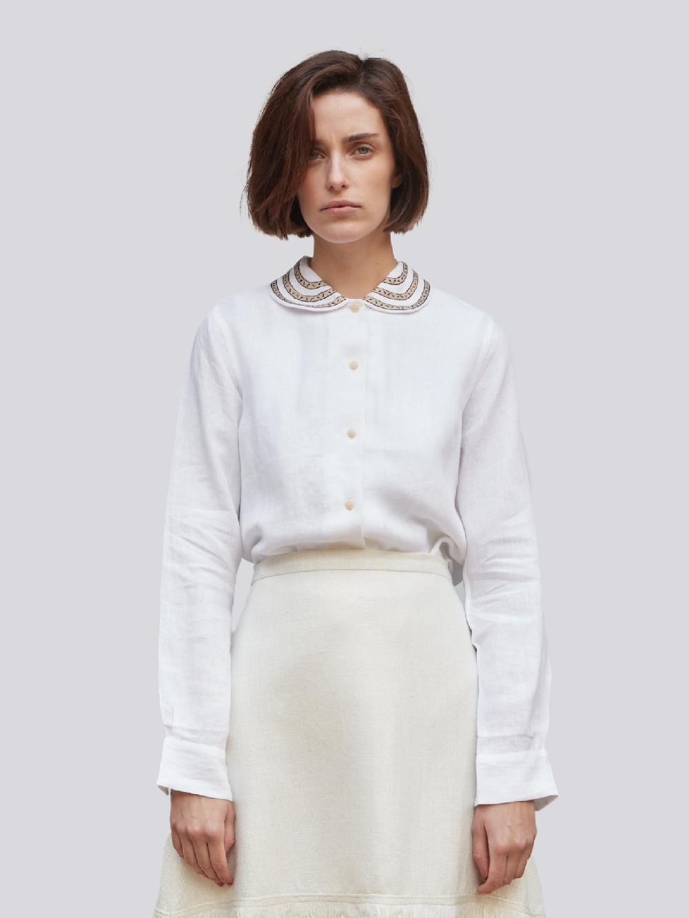 jupe by jackie Neuve - (Off) White 100% linen