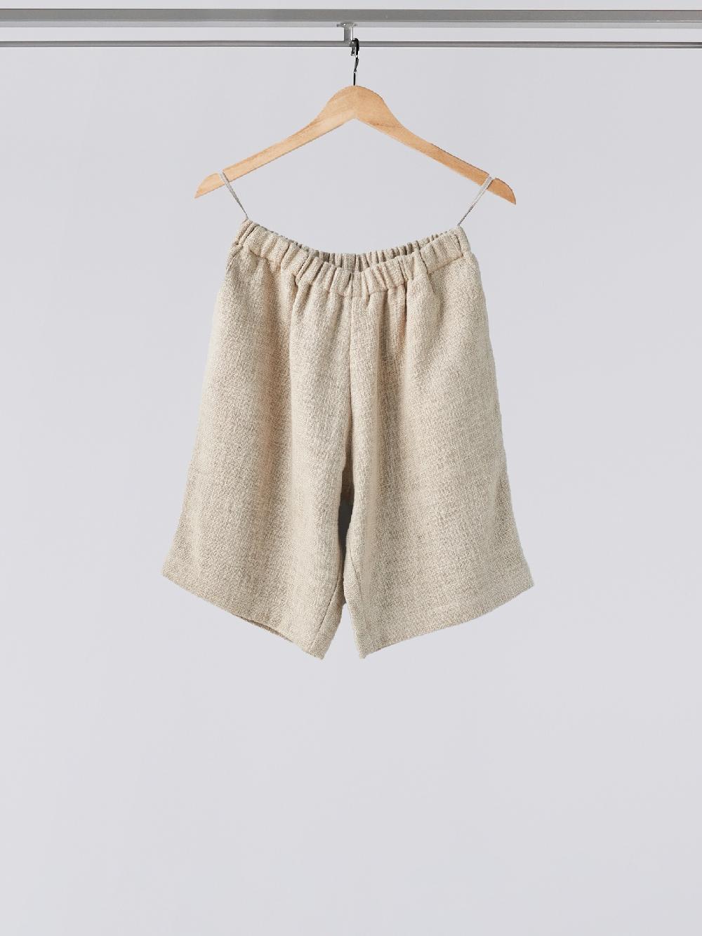 jupe by jackie Noida - Beige 100% khadi cotton Shorts
