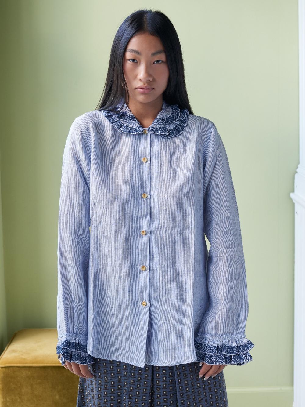 Jupe By Jackie Nova - Light Blue 100% Linen