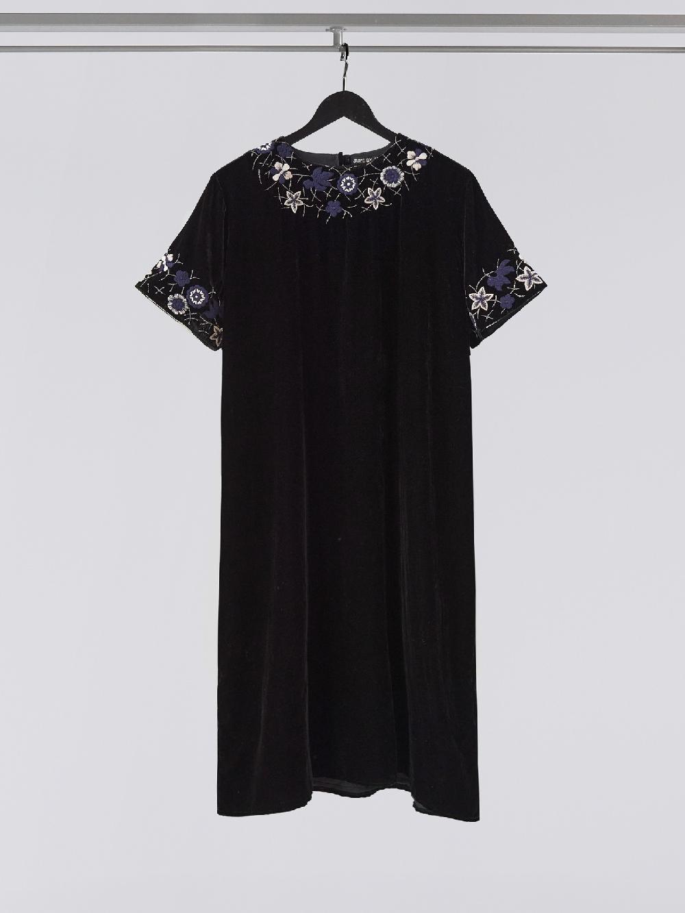 jupe by jackie Omega - Black 100% silk velvet Dresses