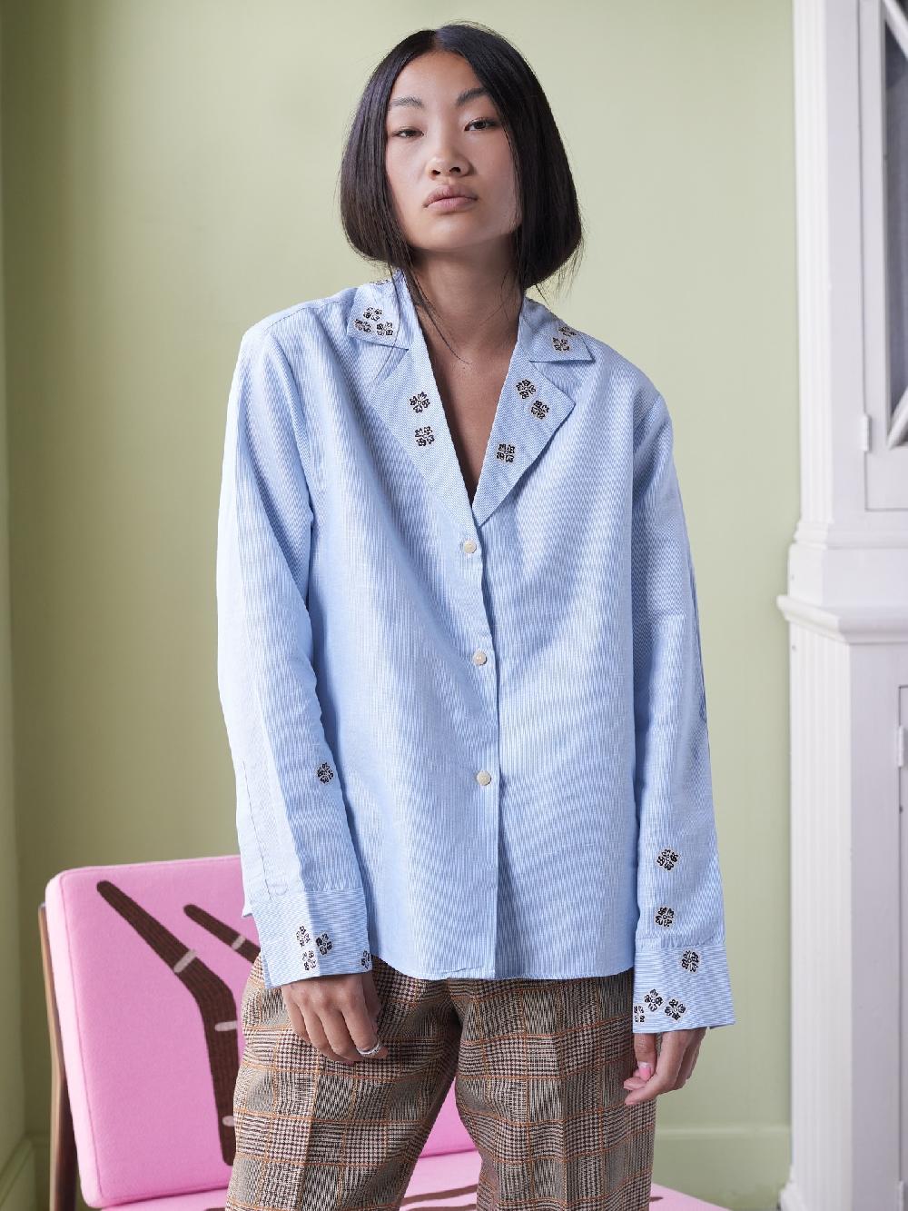 jupe by jackie Oxon - Blue 100% cotton