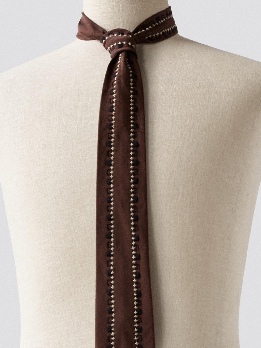 Jupe By Jackie Padrao - Brown 100% Silk