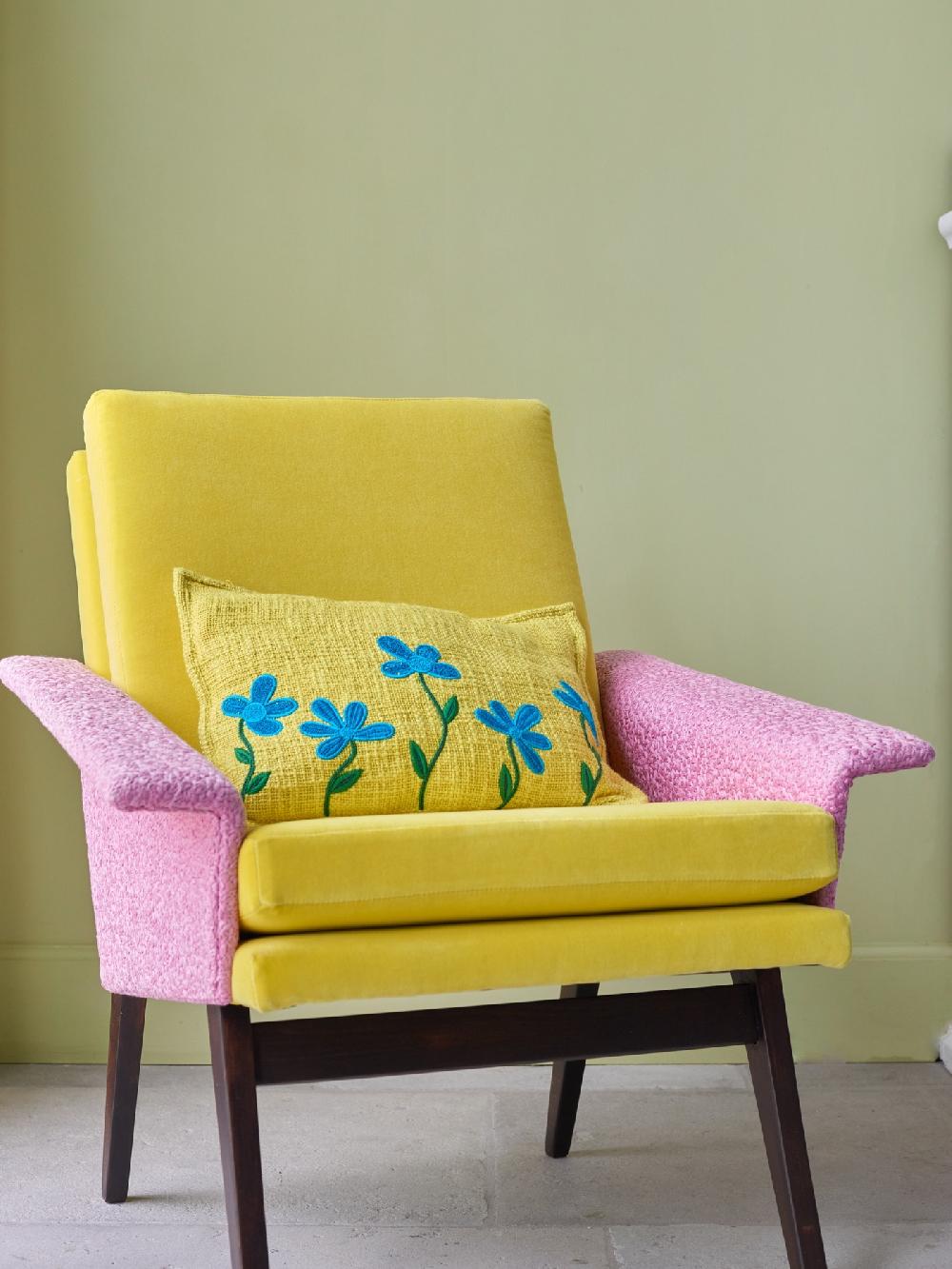 Jupe By Jackie Paia - Yellow 100% Khadi Cotton Floral