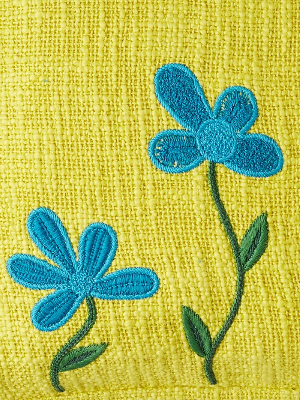 Jupe By Jackie Paia - Yellow 100% Khadi Cotton Floral