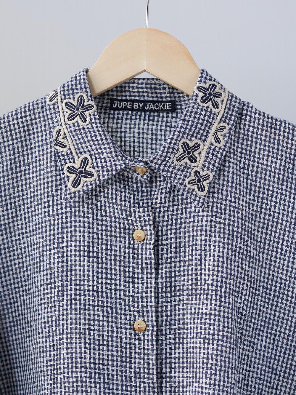 Jupe By Jackie Peck II - Navy 100% Linen Point