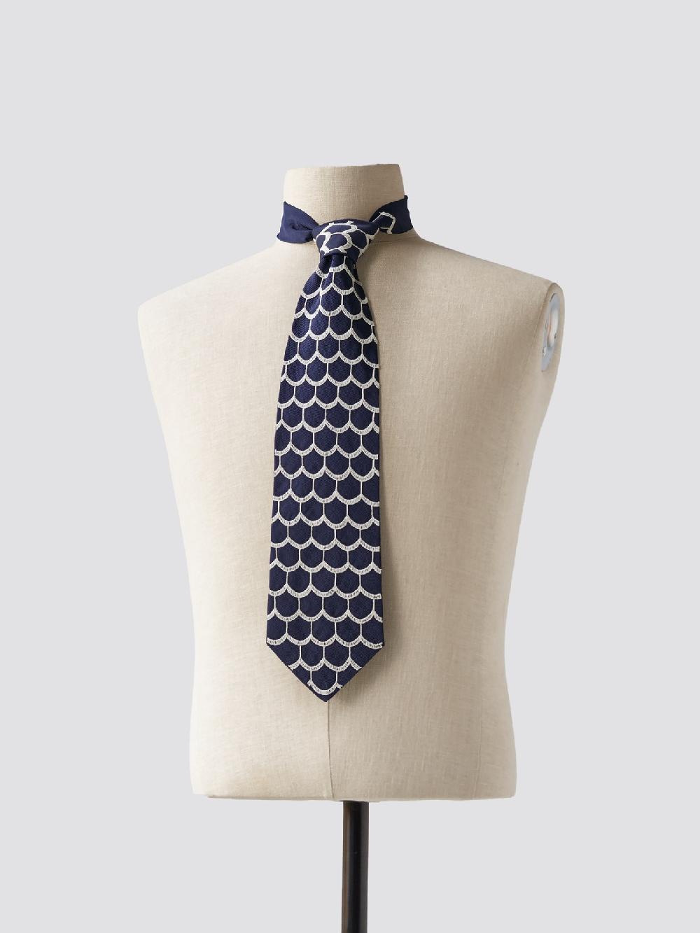 jupe by jackie Perrot - Navy 100% silk