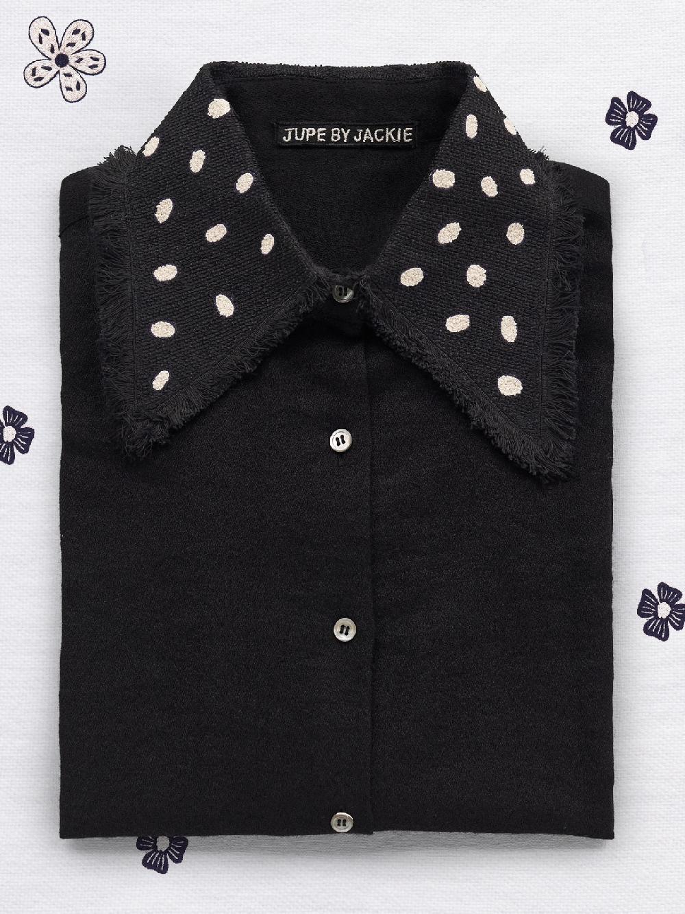 jupe by jackie Picard - Black 100% wool Tops+Shirts