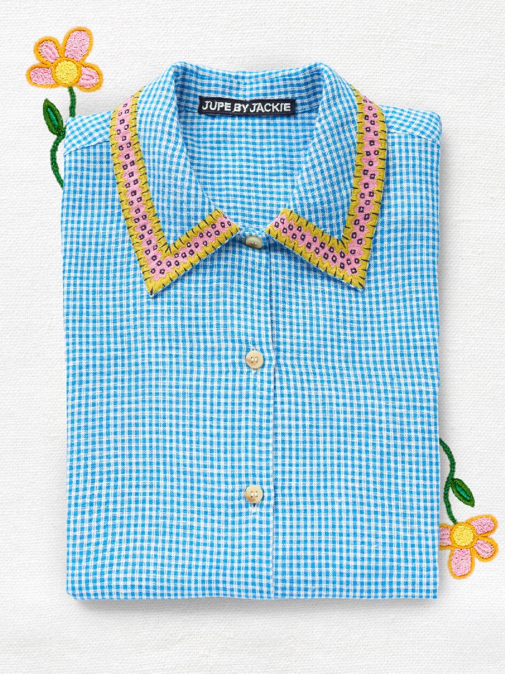 jupe by jackie Picka - Blue 100% linen