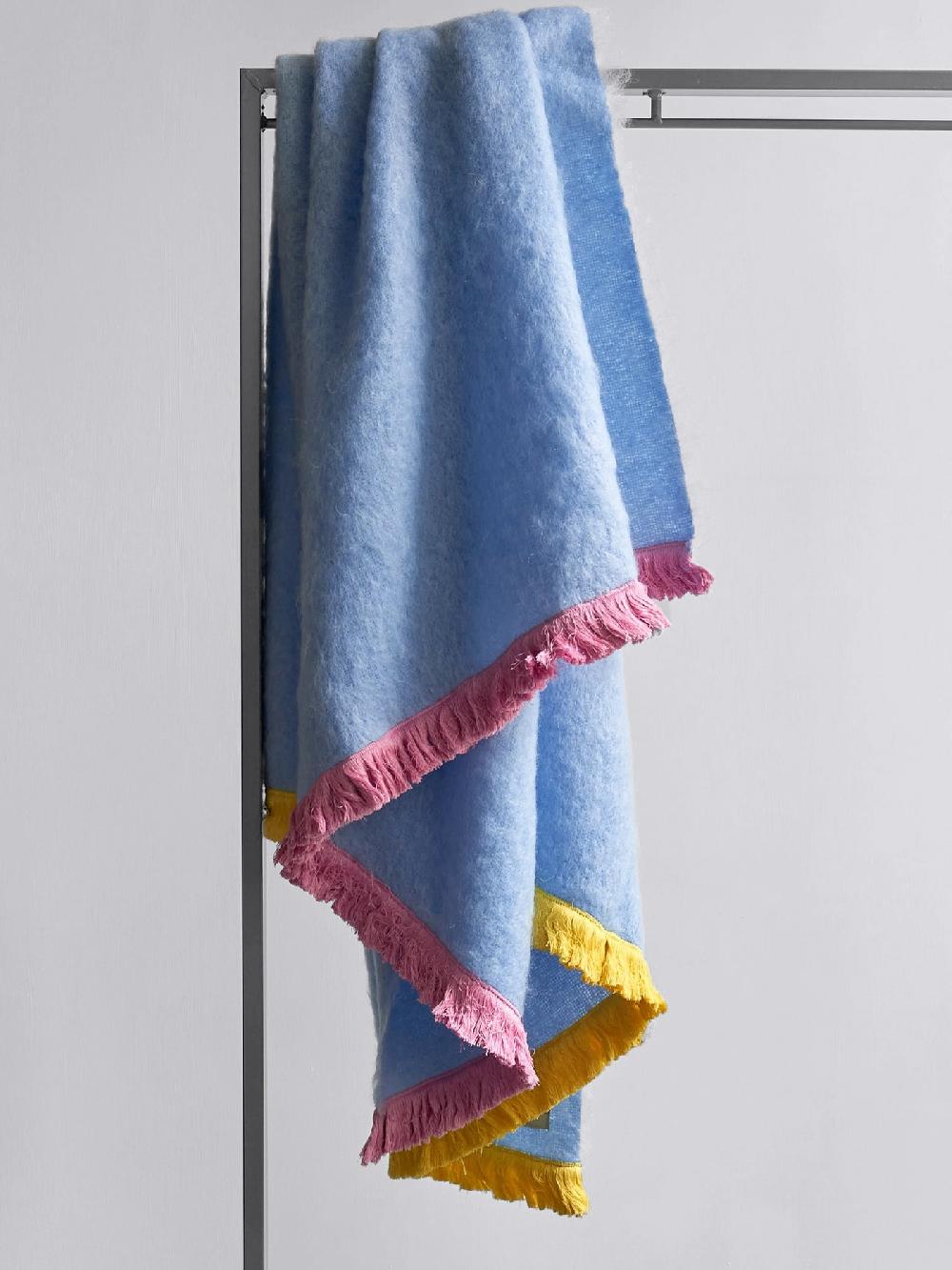 jupe by jackie Pompallier - Light Blue 100% mohair