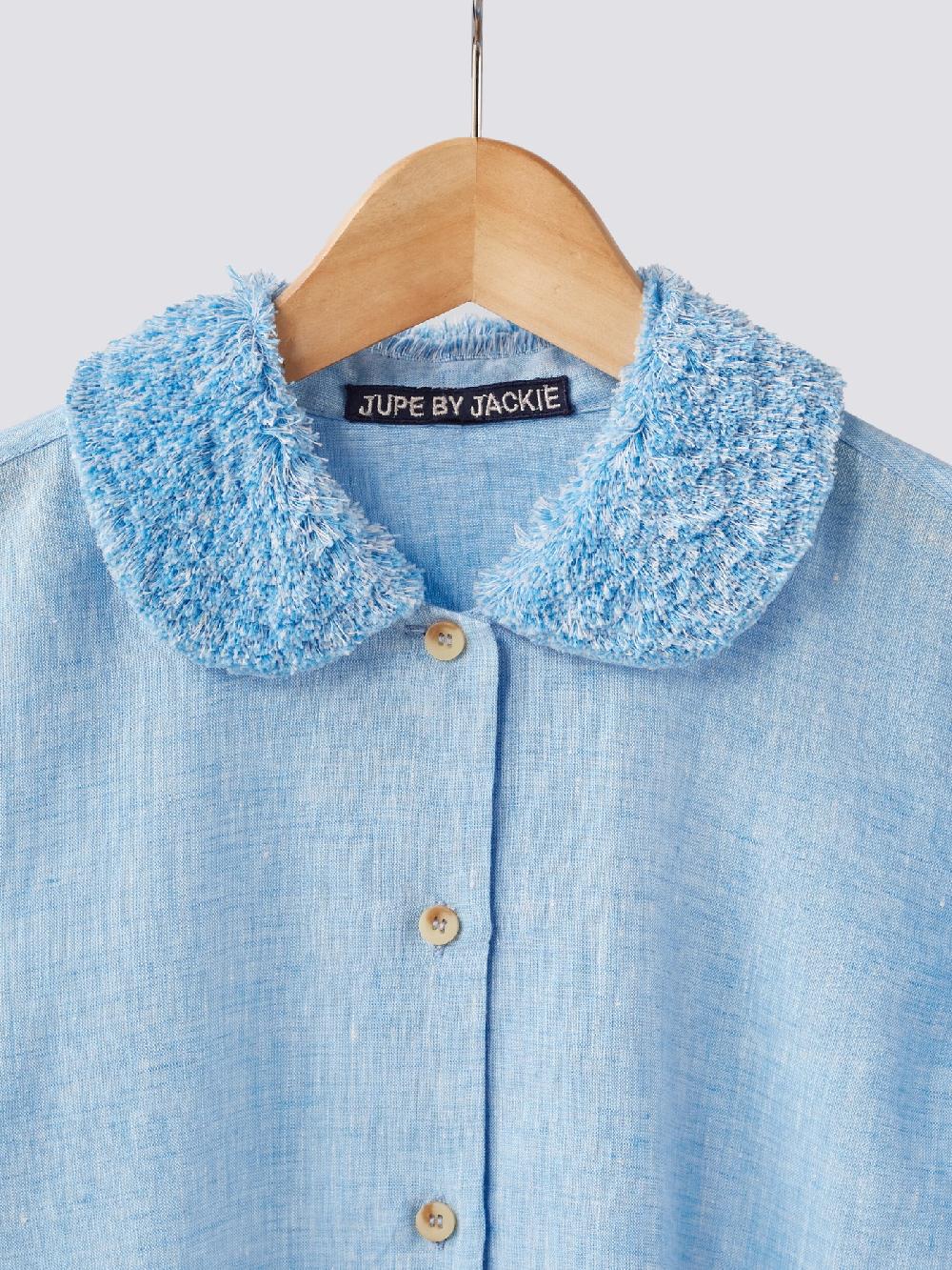 Jupe By Jackie Pontet - Light Blue 100% Linen