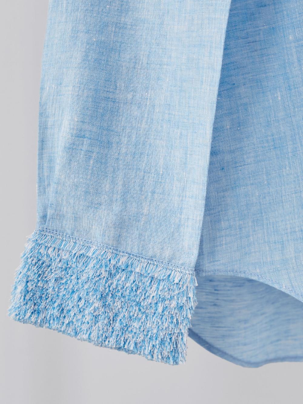 Jupe By Jackie Pontet - Light Blue 100% Linen