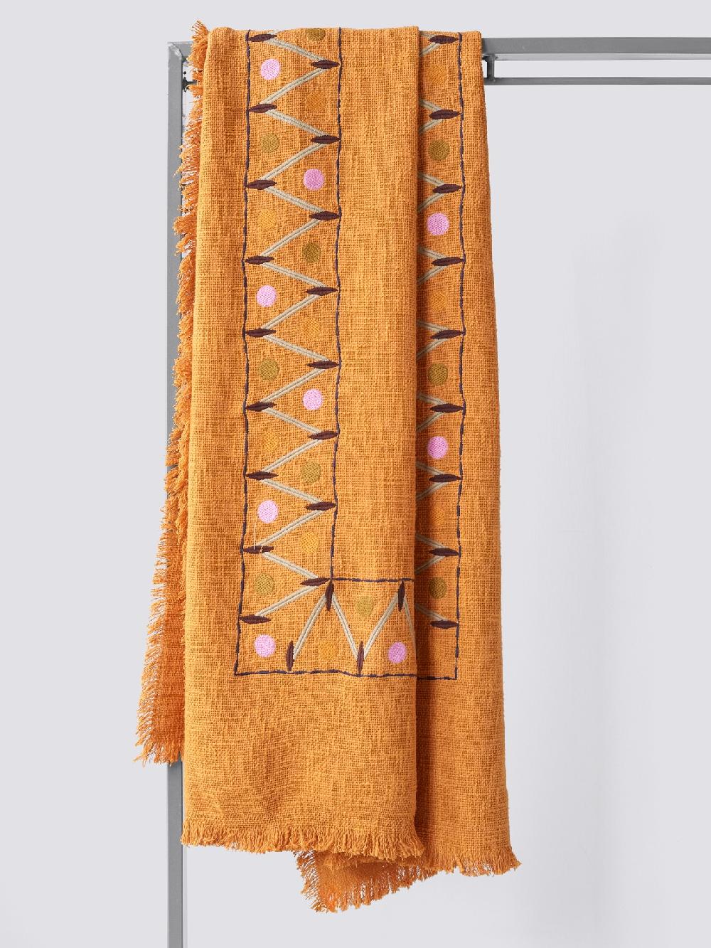 jupe by jackie Pradet - Orange 100% cotton