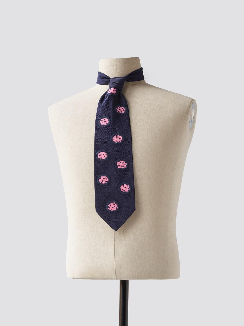Jupe By Jackie Punchi - Navy 100% Silk Ties