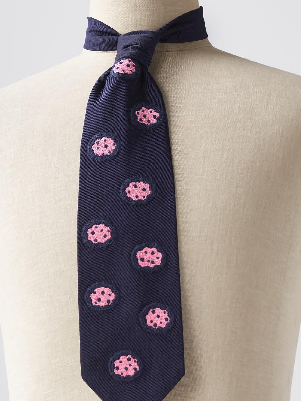 Jupe By Jackie Punchi - Navy 100% Silk Ties