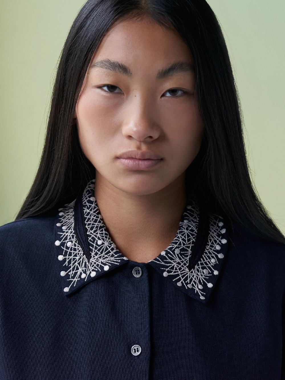 Jupe By Jackie Quinn - Navy 100% Wool Tops+Shirts