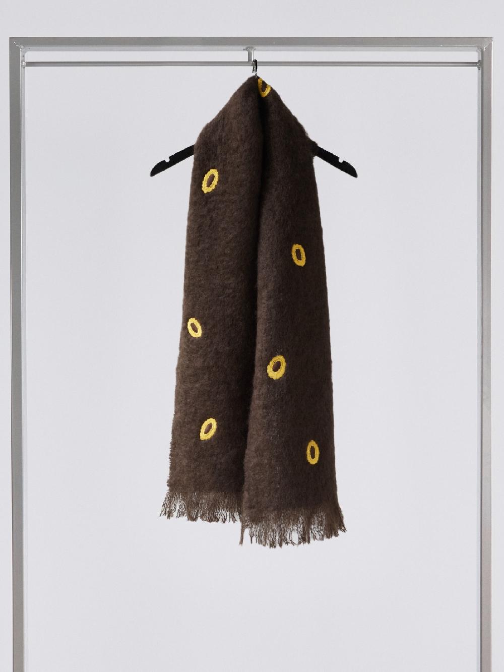 jupe by jackie Racka Brown - Brown 100% mohair