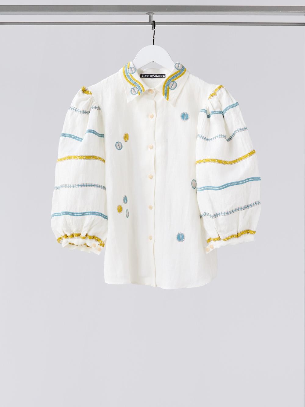 jupe by jackie Raffti - (Off) White 100% linen