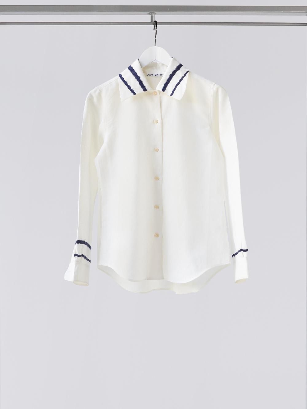 jupe by jackie Rech - (Off) White 51% linen 49% cotton