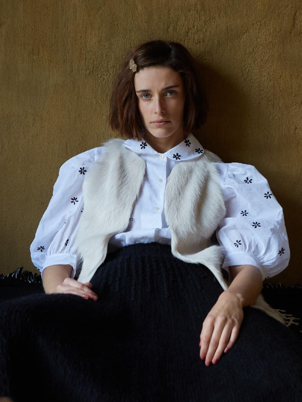 Jupe By Jackie Redonne - (Off) White 100% Cotton