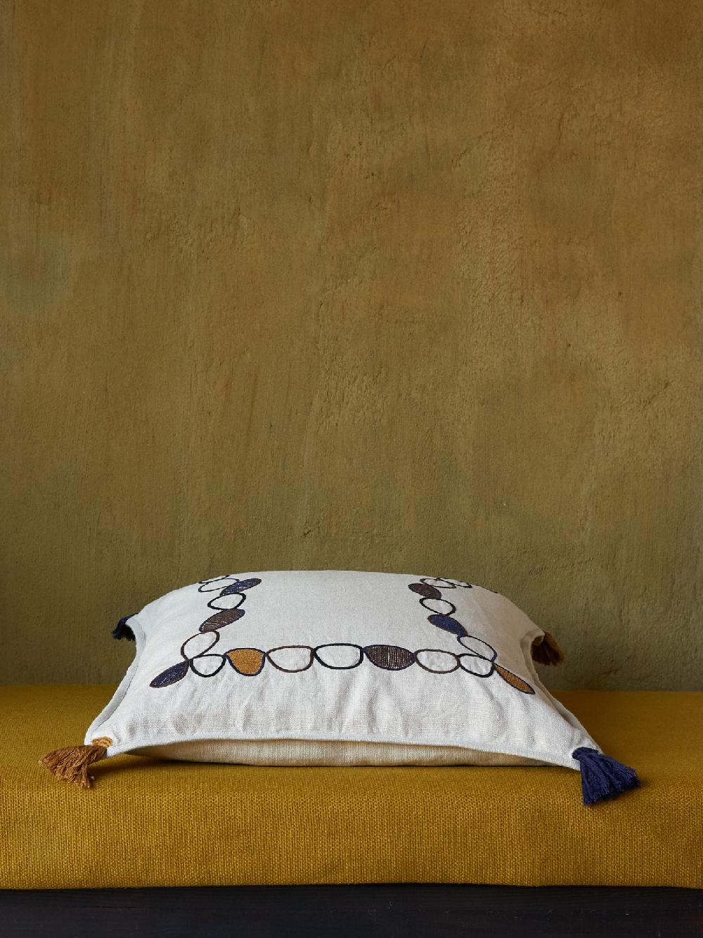 jupe by jackie Relais B - Beige 100% linen Graphic