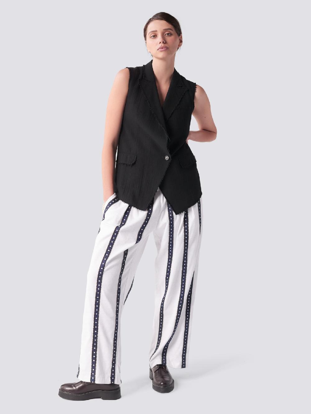 Jupe By Jackie Rennie - (Off) White 100% Cotton