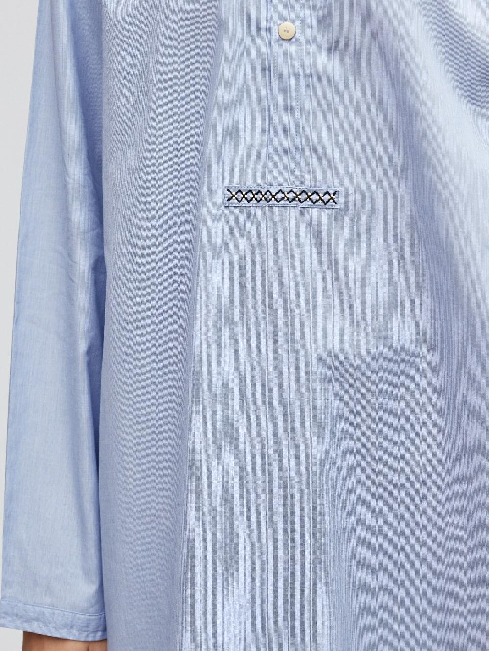 Jupe By Jackie Renoir - Light Blue 100% Cotton