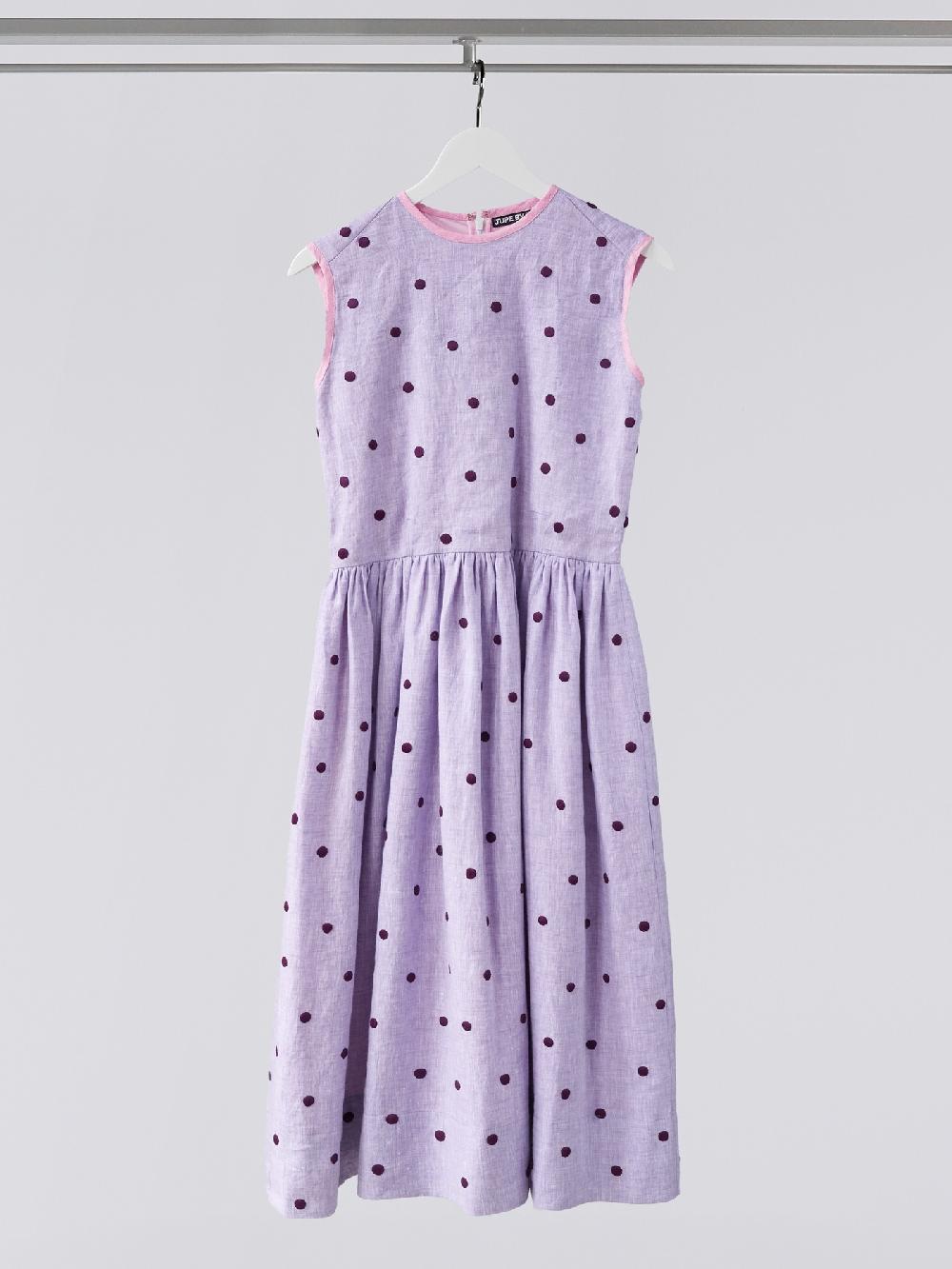 jupe by jackie Rhodes - Purple 100% linen