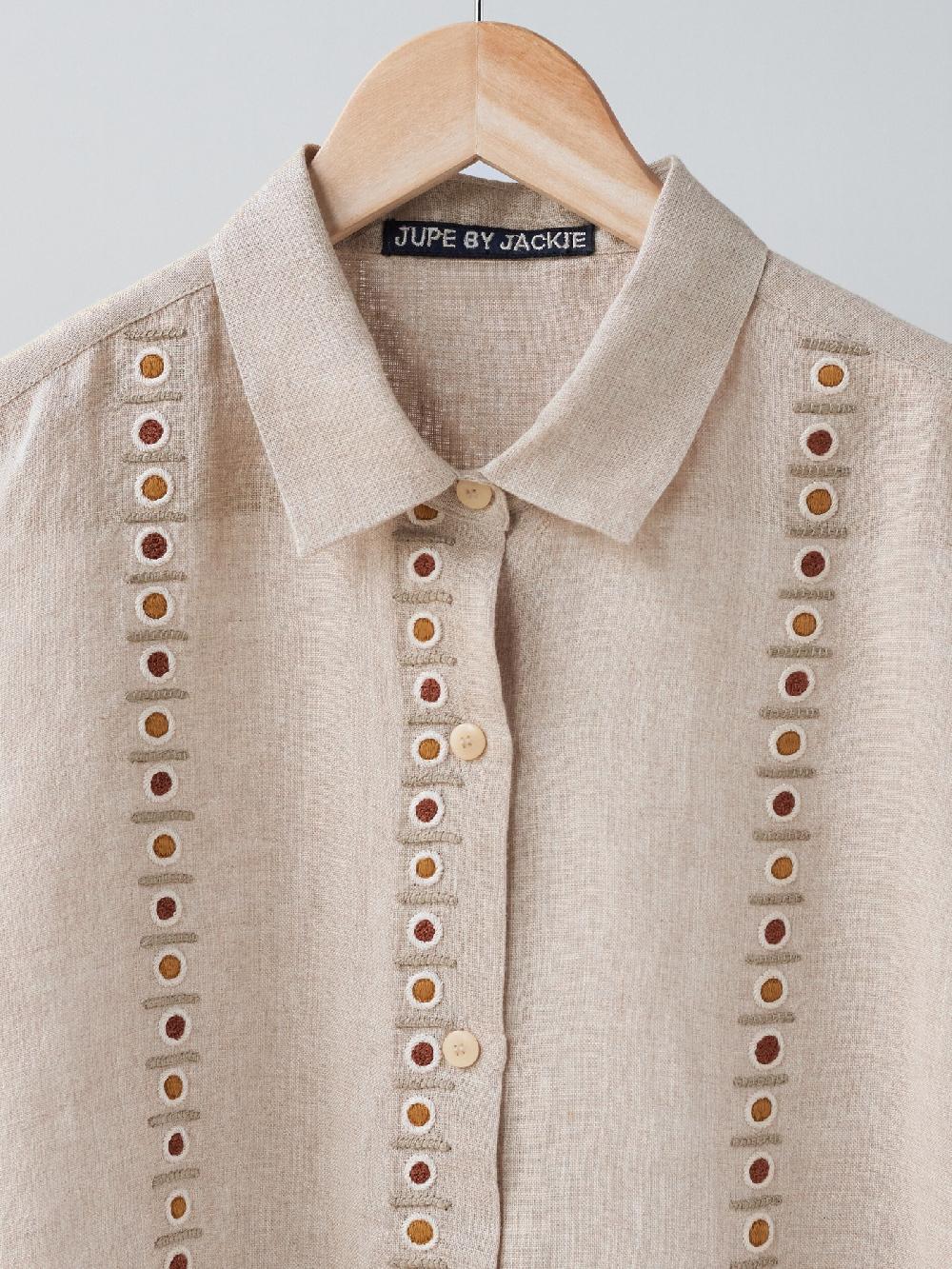 Jupe By Jackie Ruffin - Beige 100% Linen