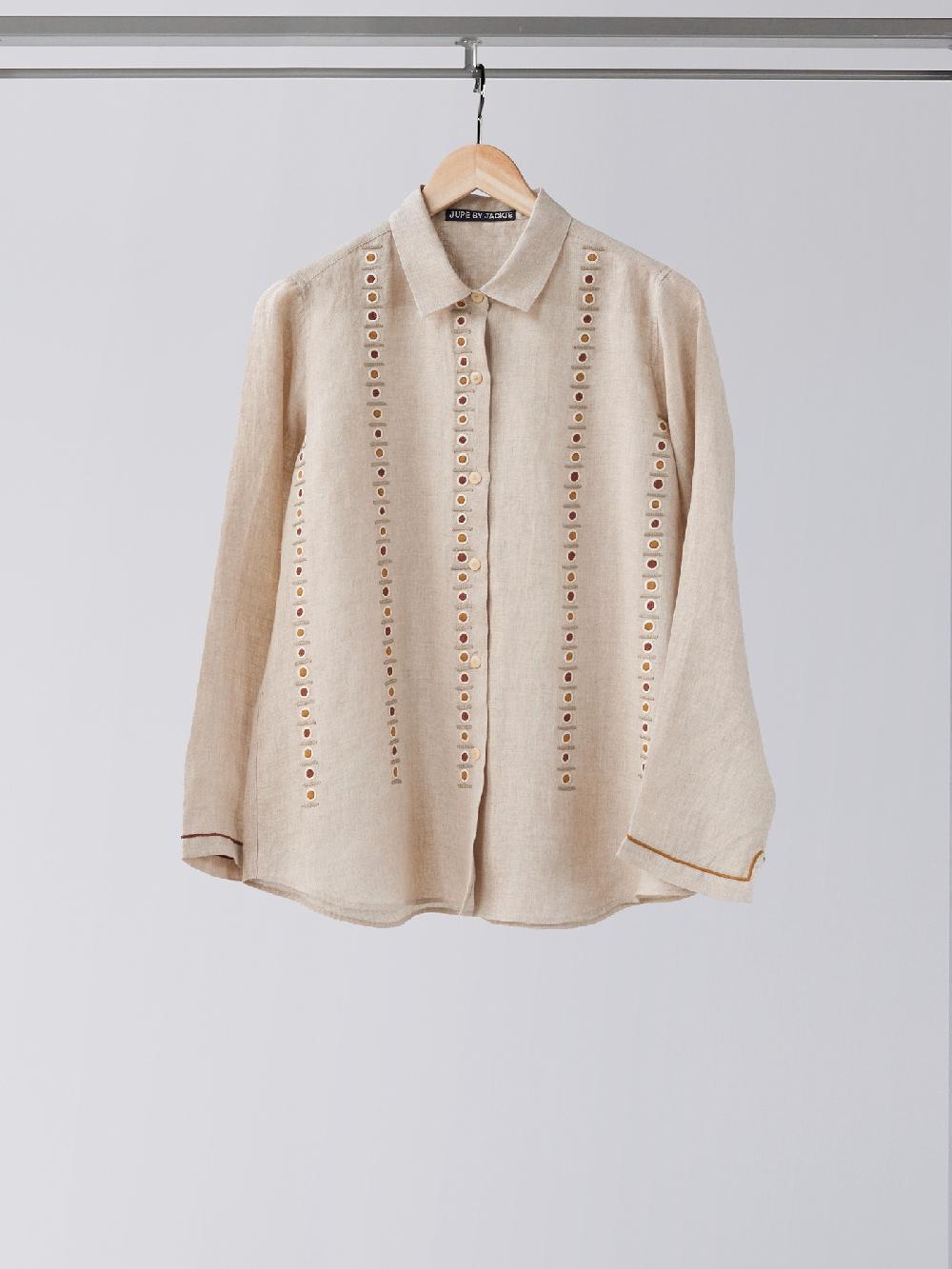 jupe by jackie Ruffin - Beige 100% linen