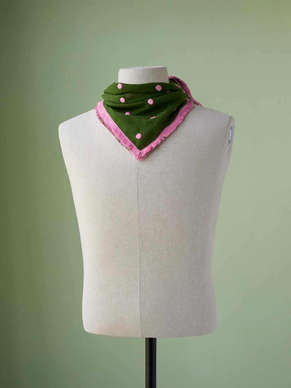 jupe by jackie Rumex - Green light wool Scarfs