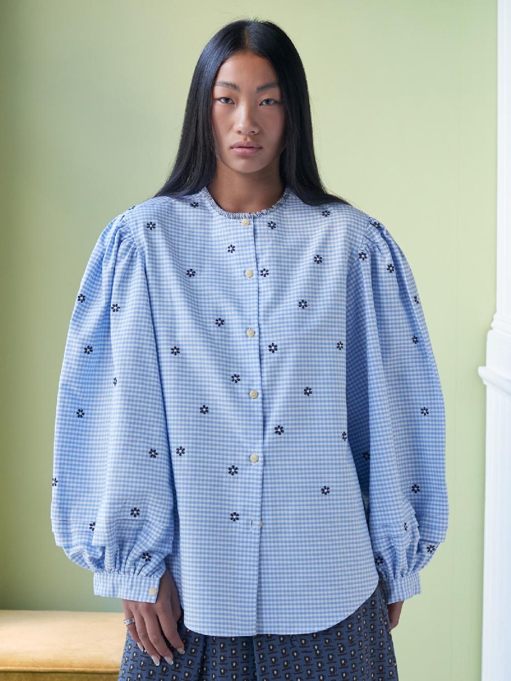 jupe by jackie Russ - Blue 100% cotton Tops+Shirts