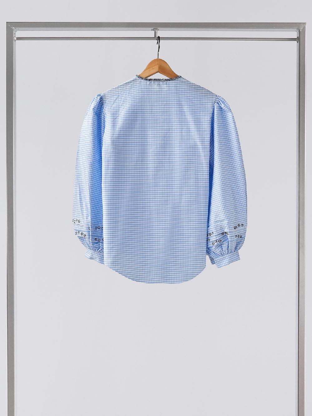 Jupe By Jackie Russel - Light Blue 100% Cotton