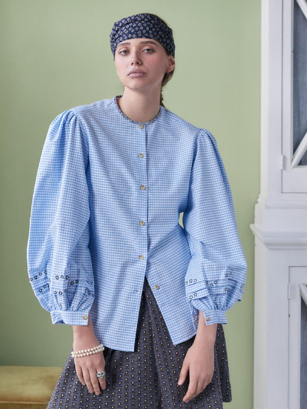 jupe by jackie Russel - Light Blue 100% cotton