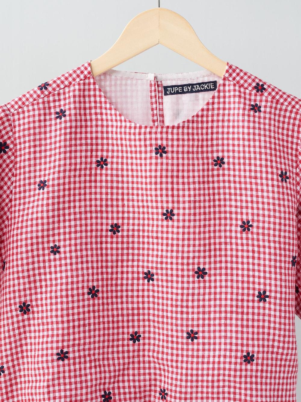 Jupe By Jackie Ruta - Red 100% Linen