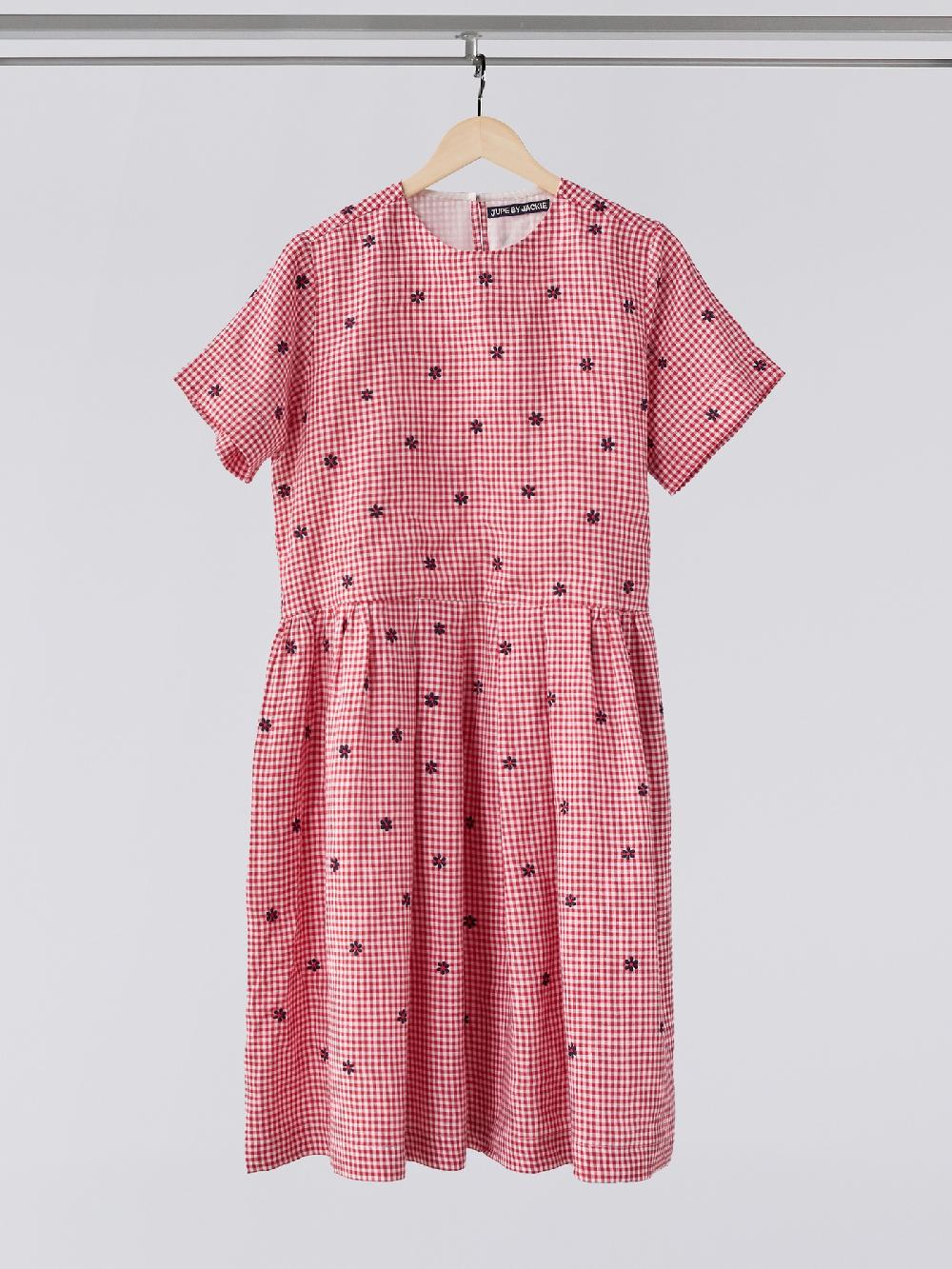 jupe by jackie Ruta - Red 100% linen