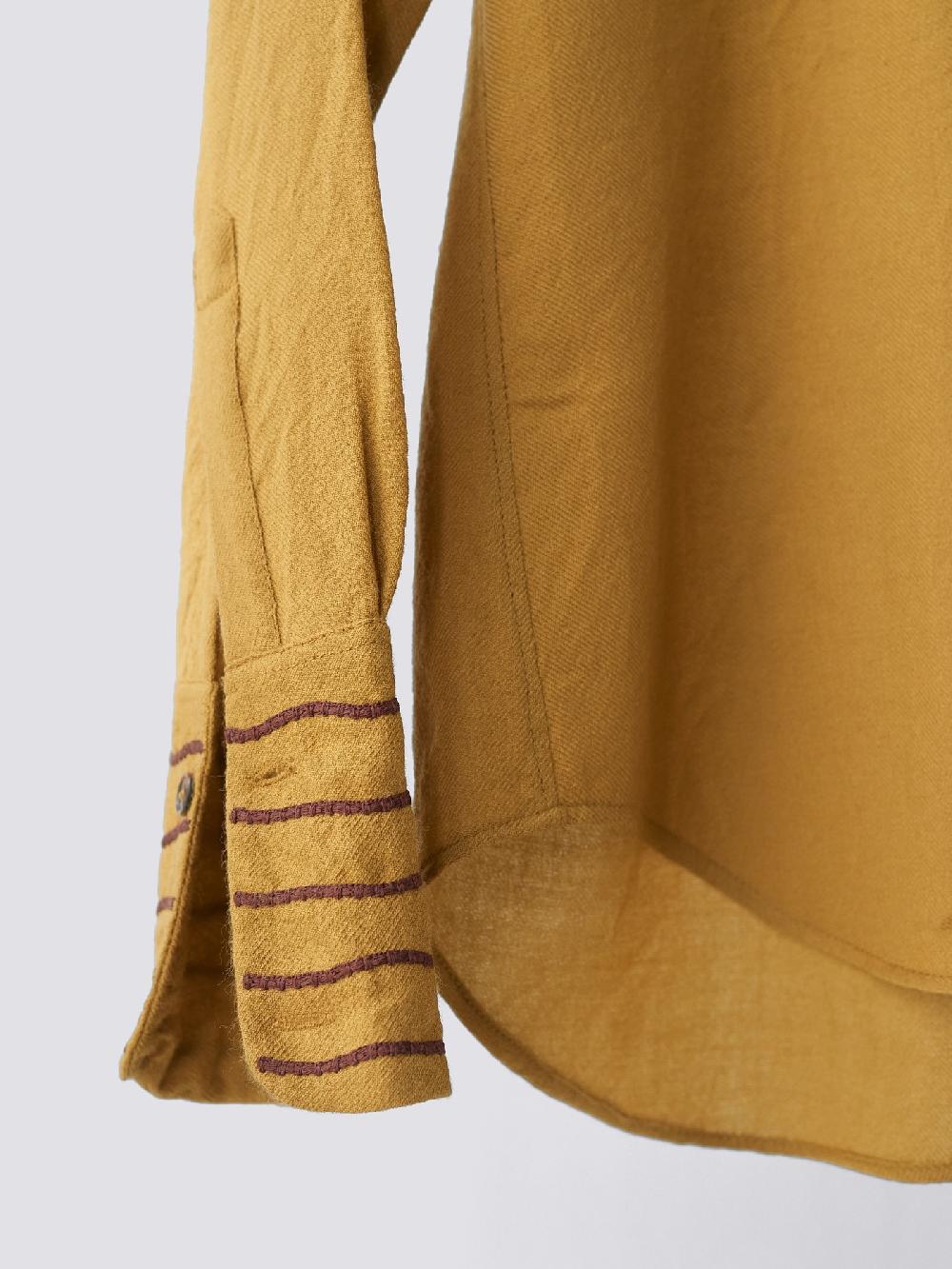 Jupe By Jackie Ruvini - Mustard 100% Wool Tops+Shirts
