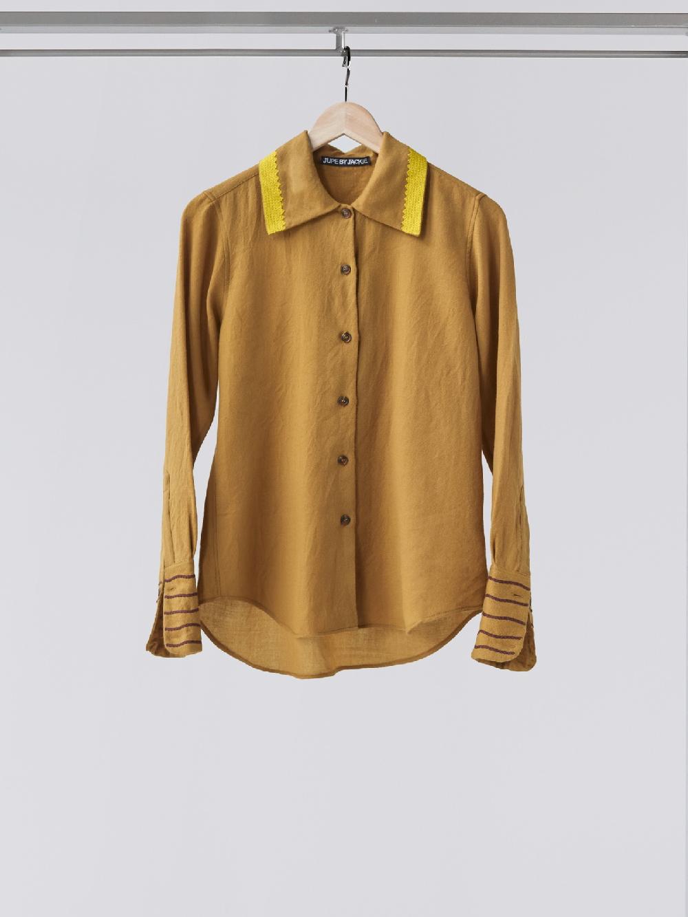 jupe by jackie Ruvini - Mustard 100% wool Tops+Shirts