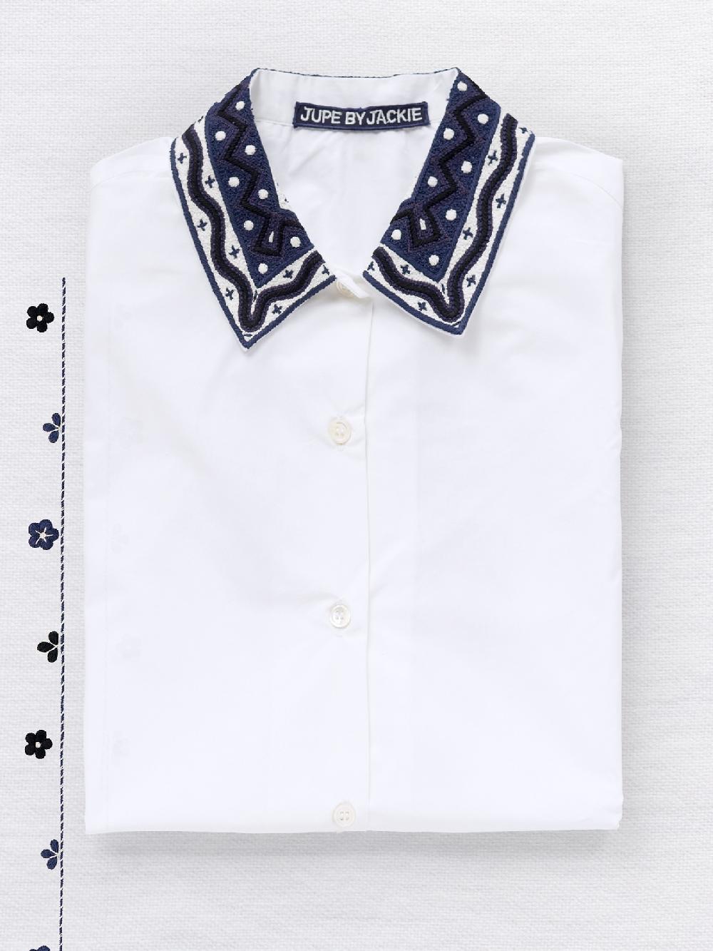 jupe by jackie Ryde - (Off) White 100% cotton poplin