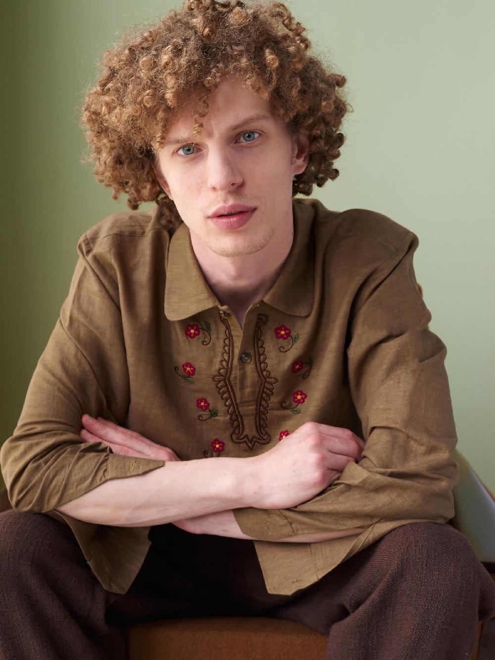 jupe by jackie Saarinen - Brown cotton linen blend