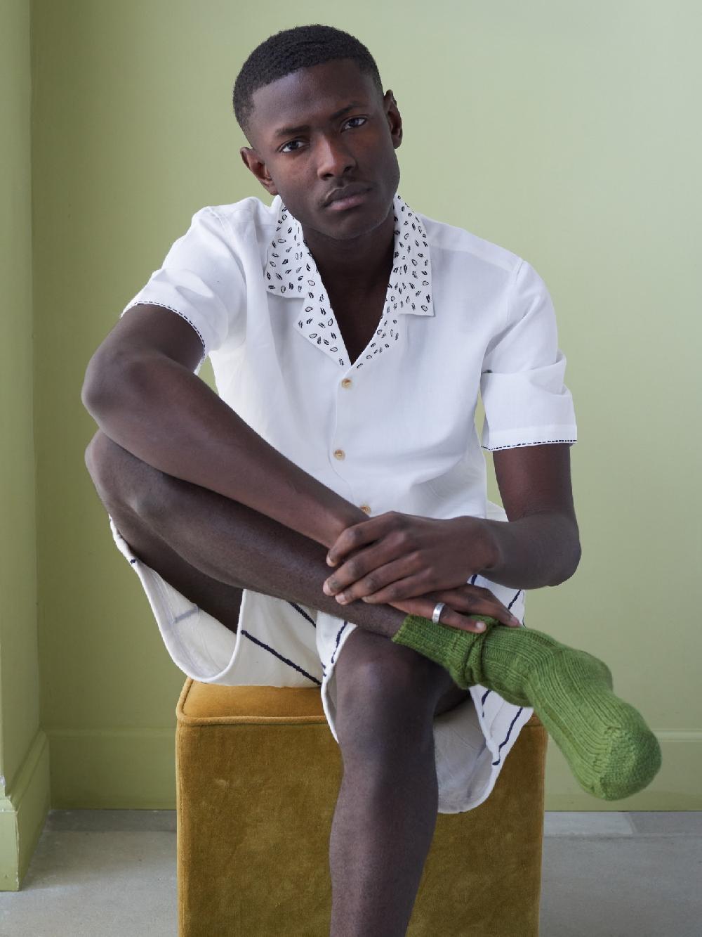 jupe by jackie Sasim - (Off) White cotton linen blend