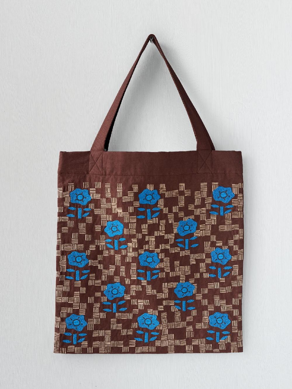 jupe by jackie Sedum - Brown 100% linen Graphic