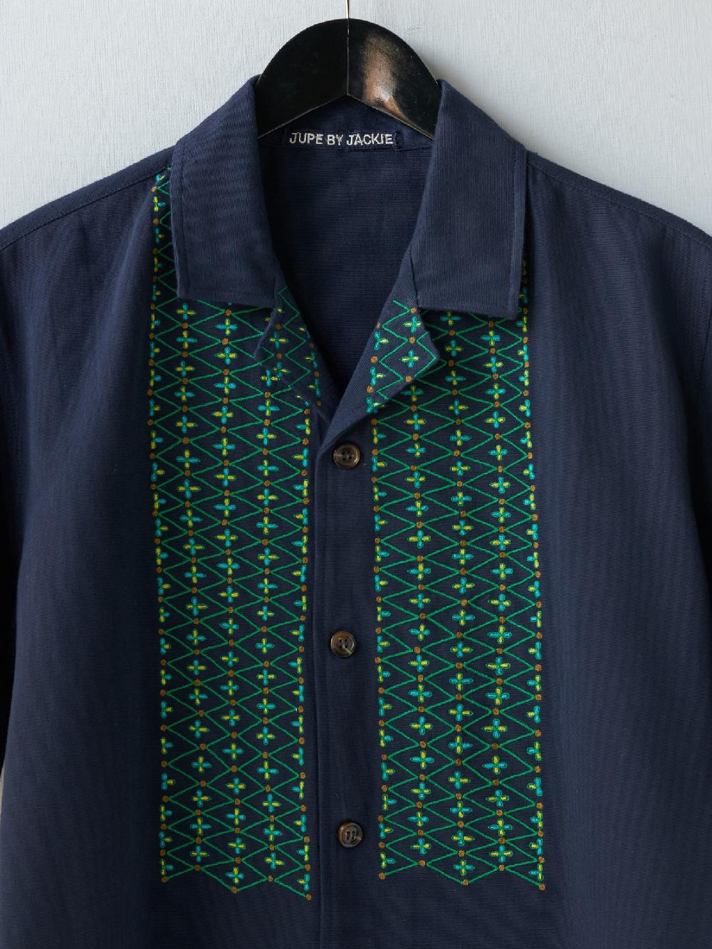 Jupe By Jackie Serano - Navy 100% Linen