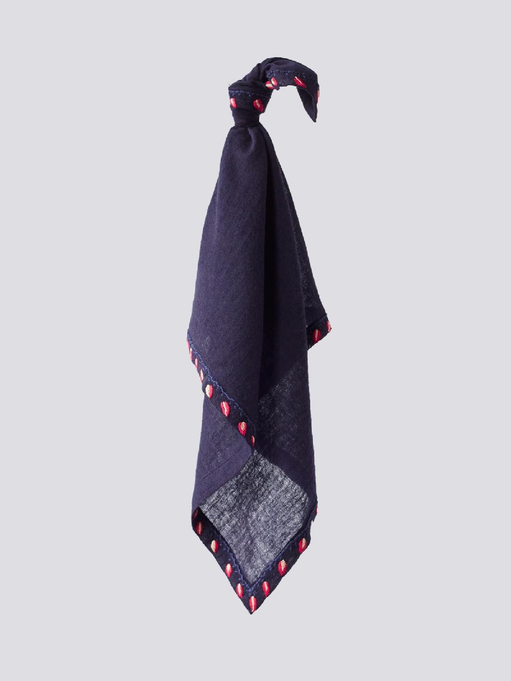 jupe by jackie Shel - Navy 100% linen Scarfs