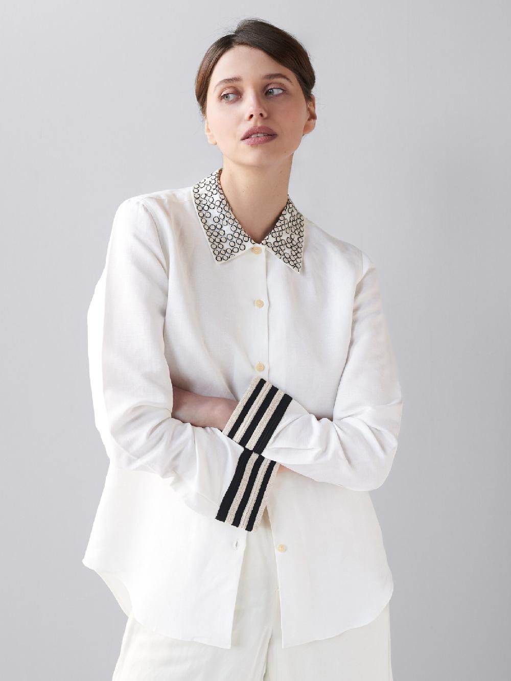 jupe by jackie Silva - (Off) White linen viscose