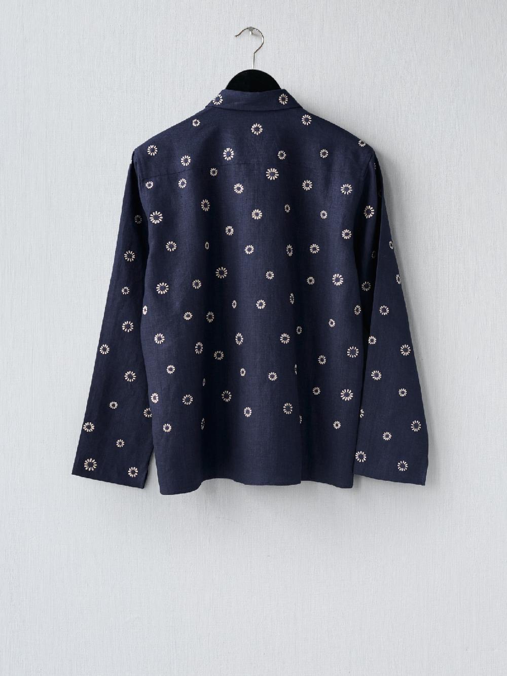 Jupe By Jackie Simos - Navy 100% Linen