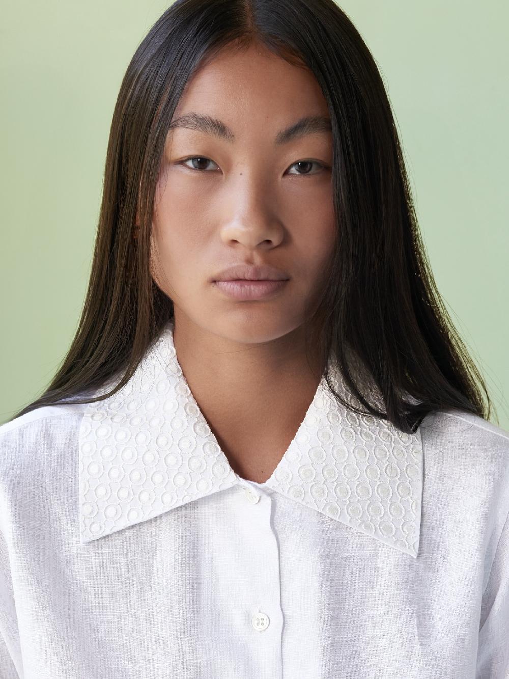 Jupe By Jackie Siris - (Off) White Cotton Linen Blend