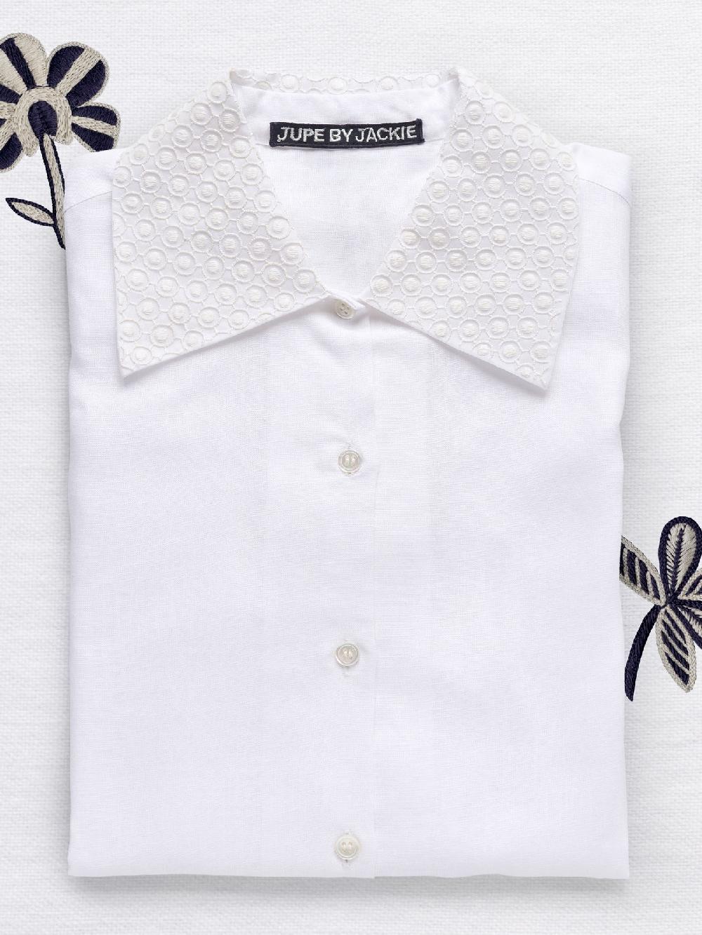 jupe by jackie Siris - (Off) White cotton linen blend