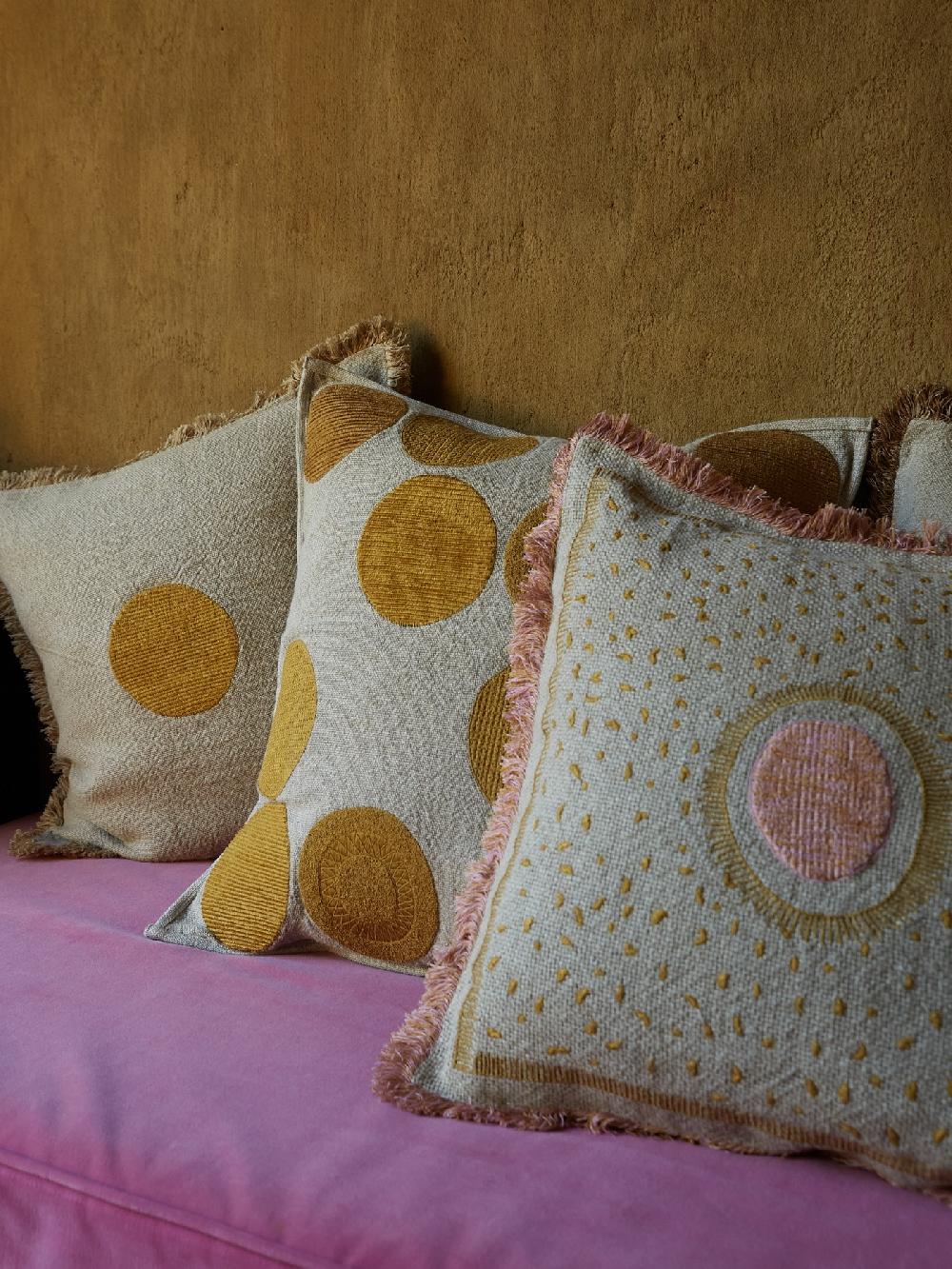 jupe by jackie Sol - Beige 100% linen Graphic